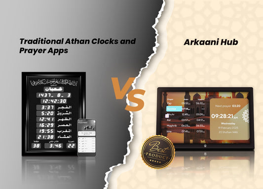 Prayer Times Islamic Clock - Arkaani Hub